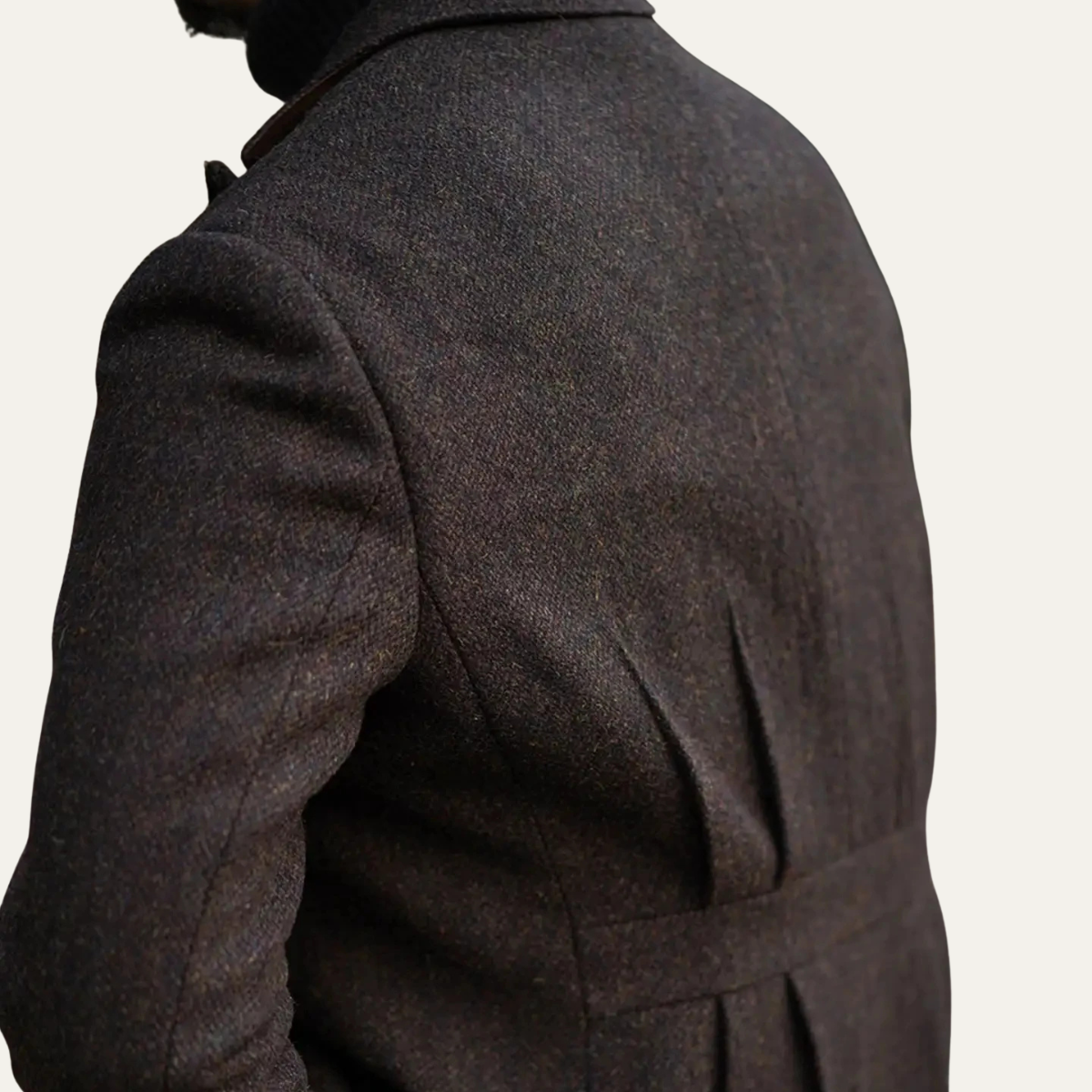 The Willowstone Men’s Tweed Wool Dress Suit Blazer Suit