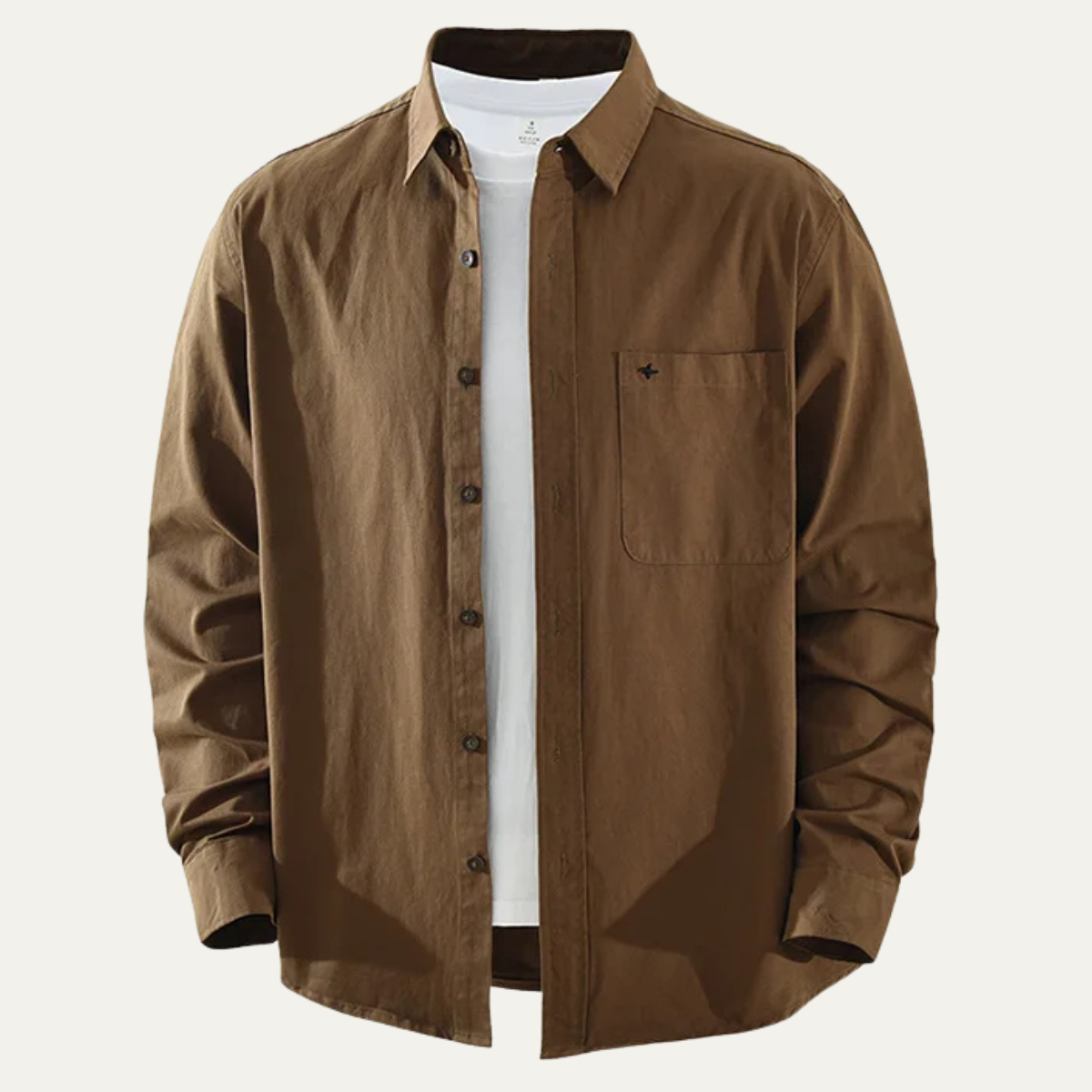 The Taranto Men’s Casual  Button Down Cotton Shirt