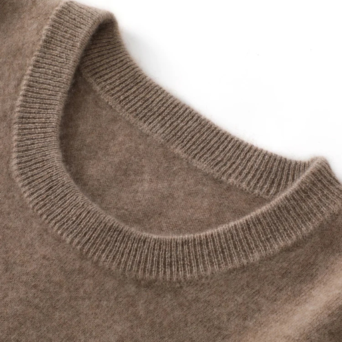 The Cascais Men’s Trendy Merino Wool O Neck Winter Sweater