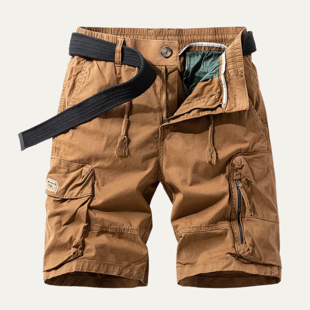 The Whitlock Men’s Casual Utility Cotton Cargo Shorts