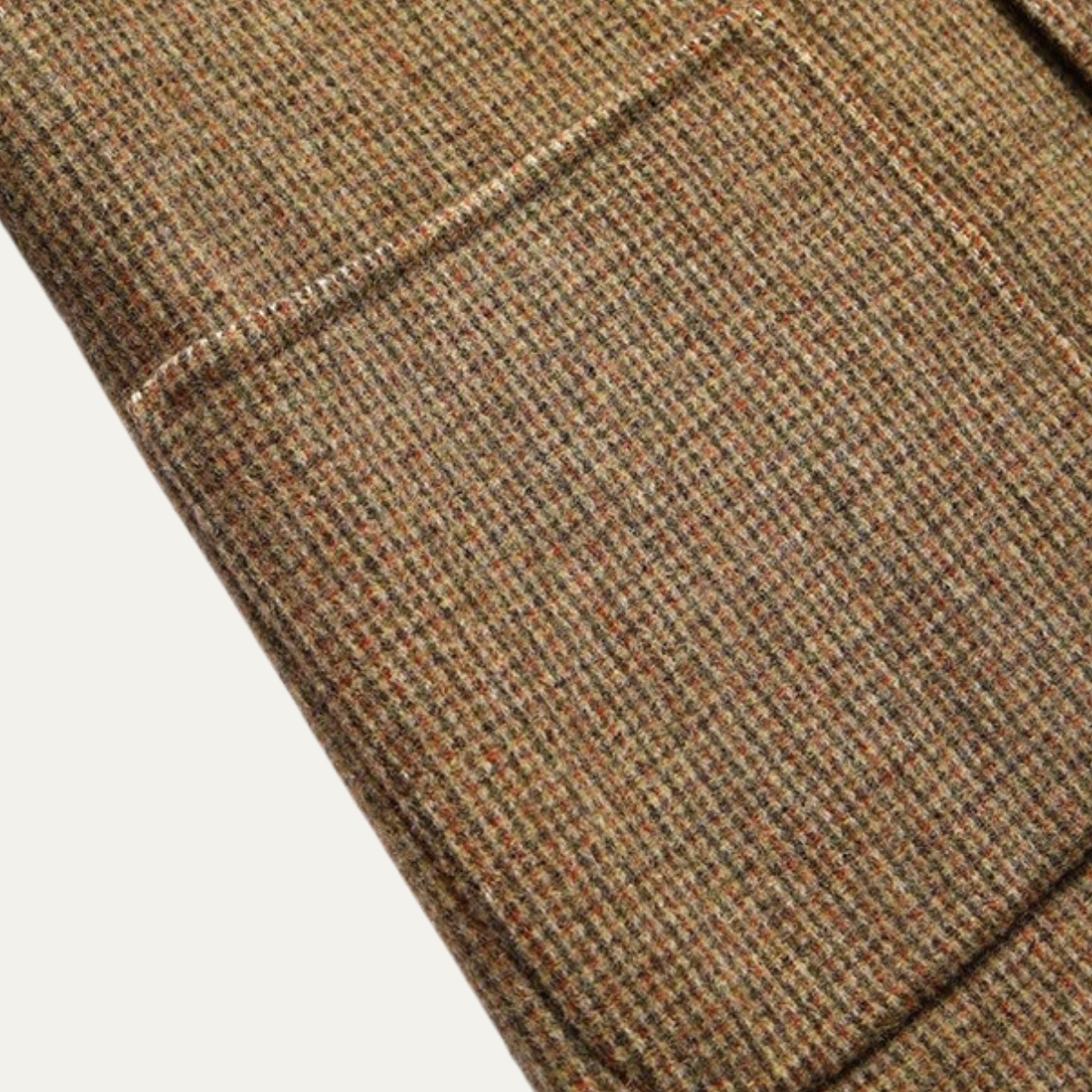 The Watercrest Men’s Classic Tweed Wool Cashmere Blazer