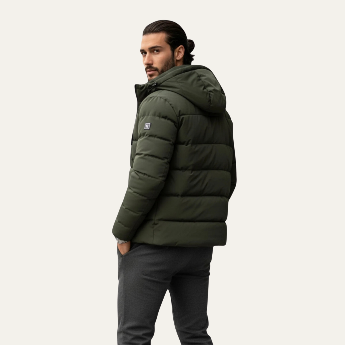 The Torbole Men’s Warm Heated Puffer Down Jacket