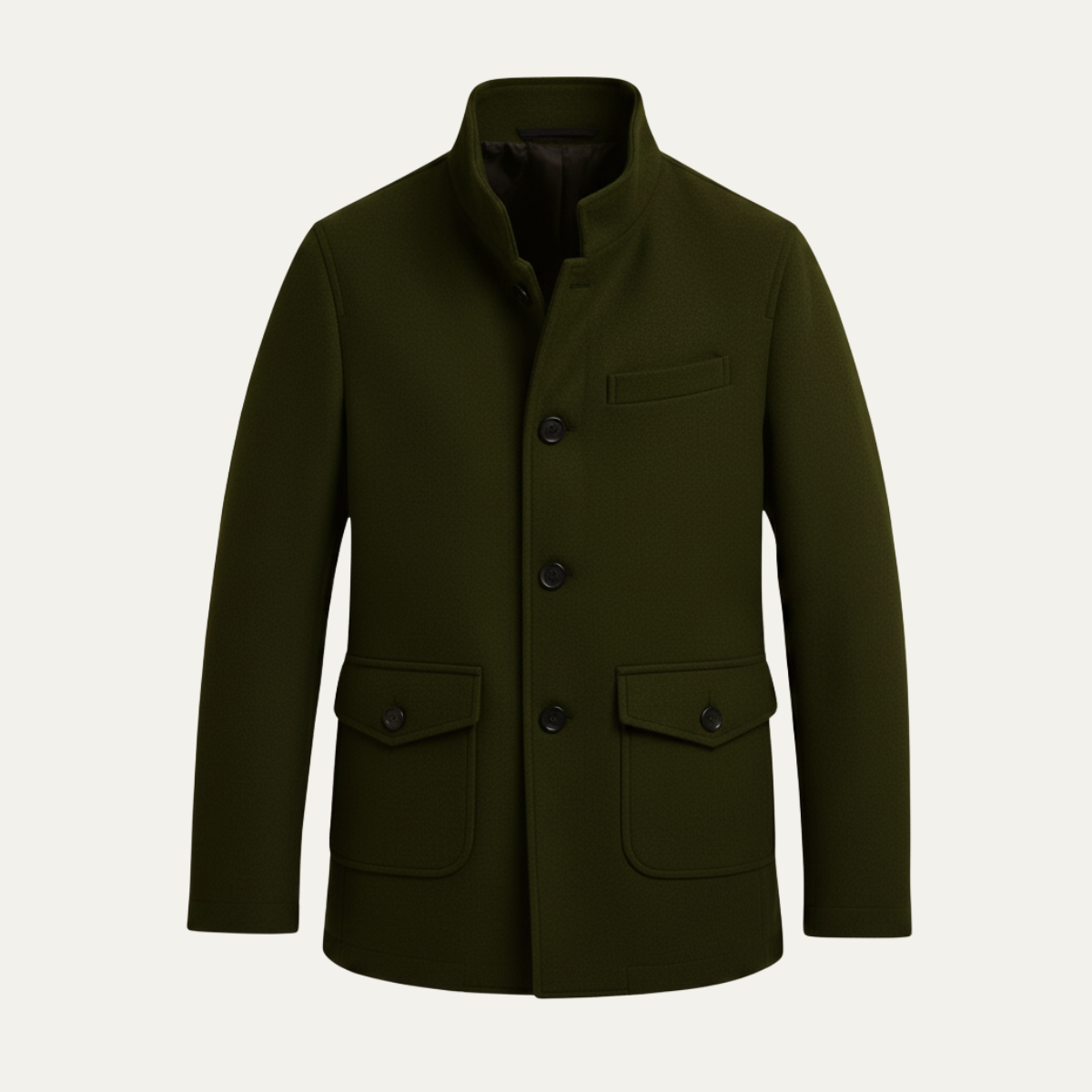 The Rome Wool Coat – Men’s Smart Tailored Overcoat