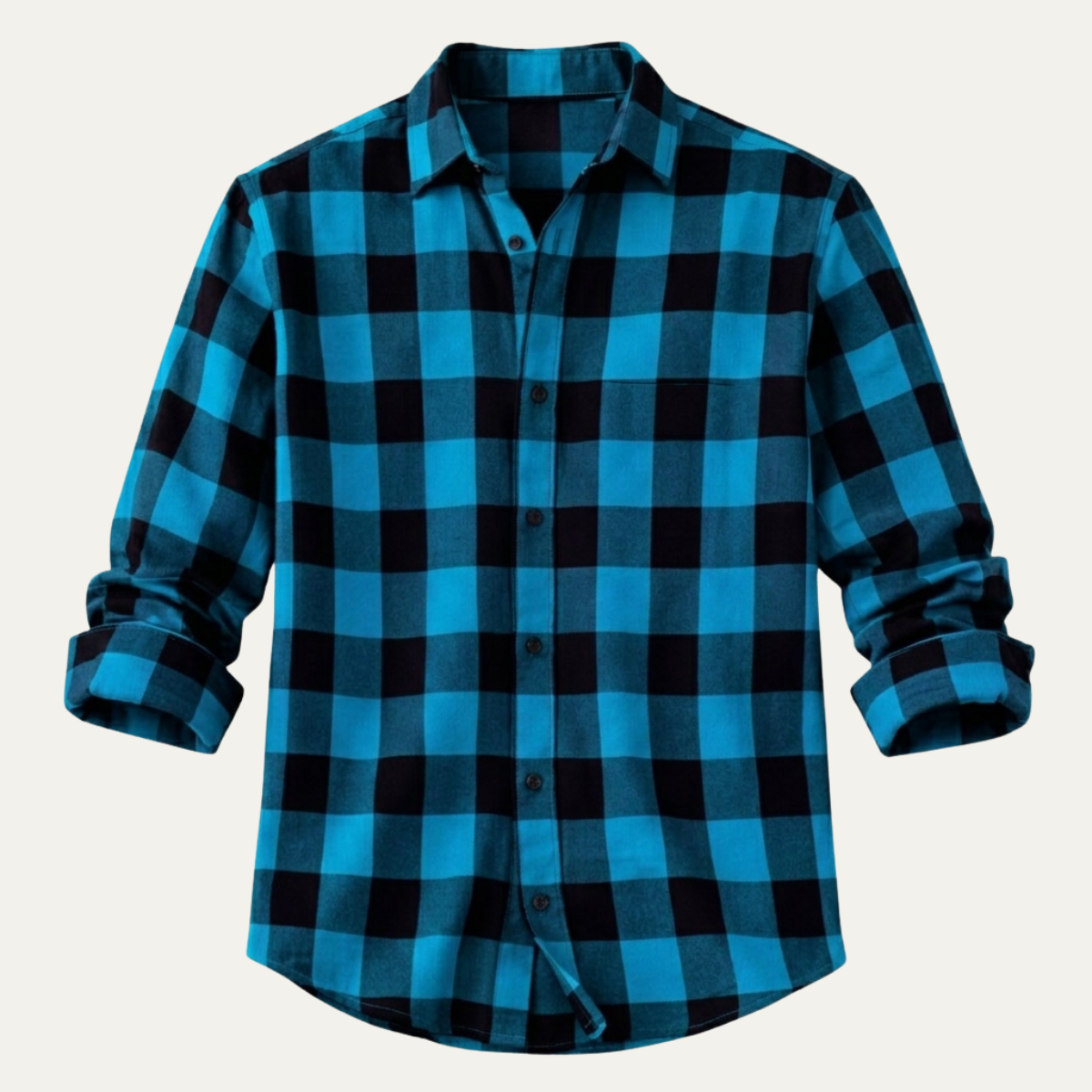 The Desenzano Men’s Trendy Plaid Button Up Shirt