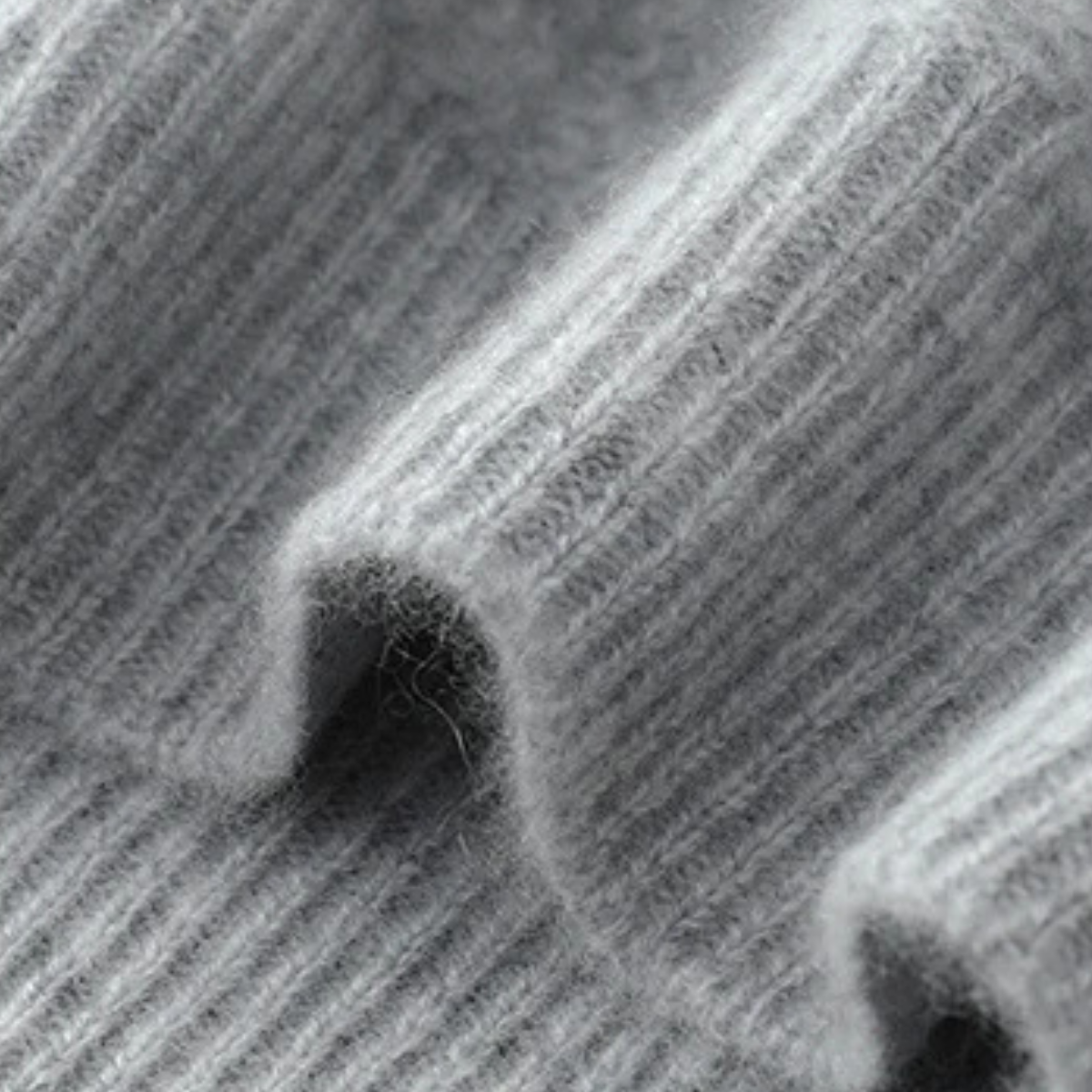 The Valladolid Men’s Winter Cashmere Quarter Zip High Collar Knit Sweater