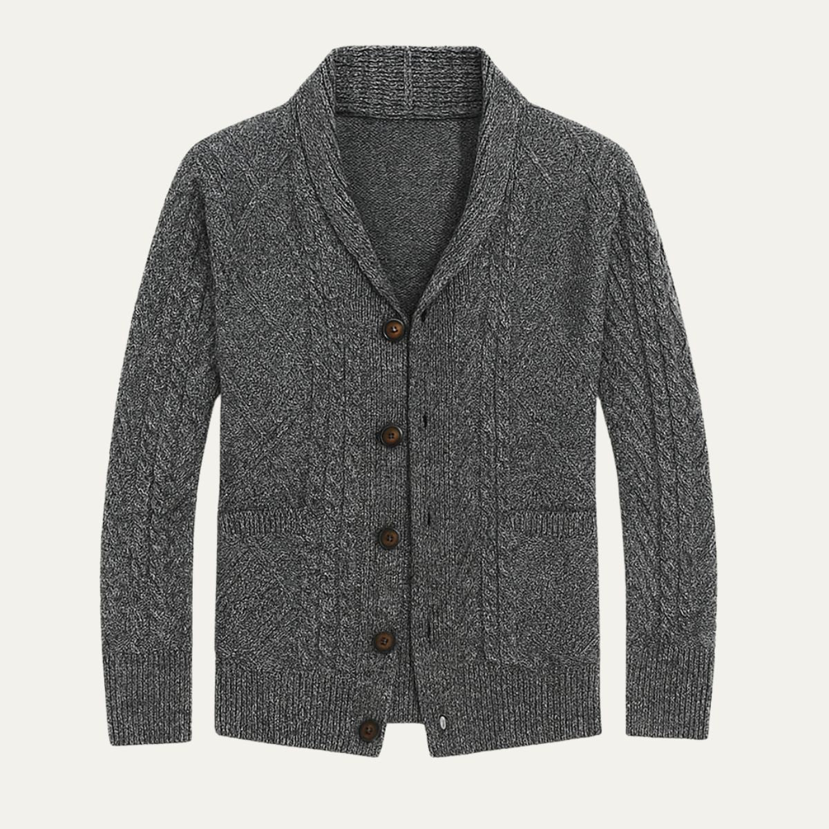 The Manchester 100% Cashmere Cardigan for Men