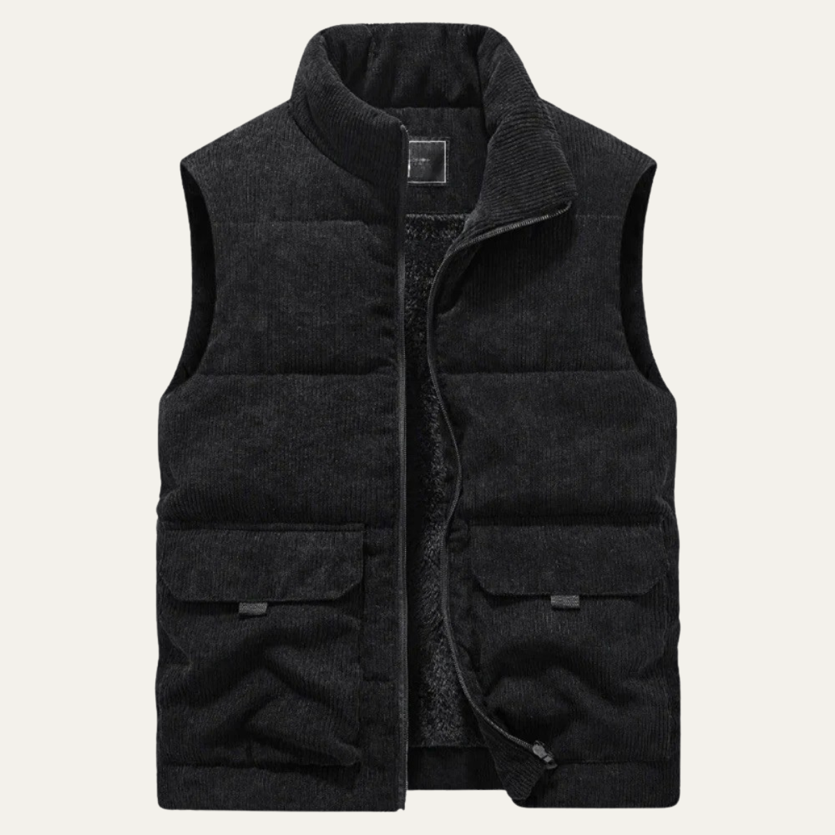 The Penzance Men's Corduroy Lighweight Quilted Gilet