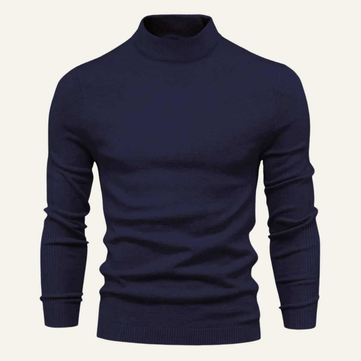The Caernarfon Men's Slim Fit Turtleneck Casual Sweater
