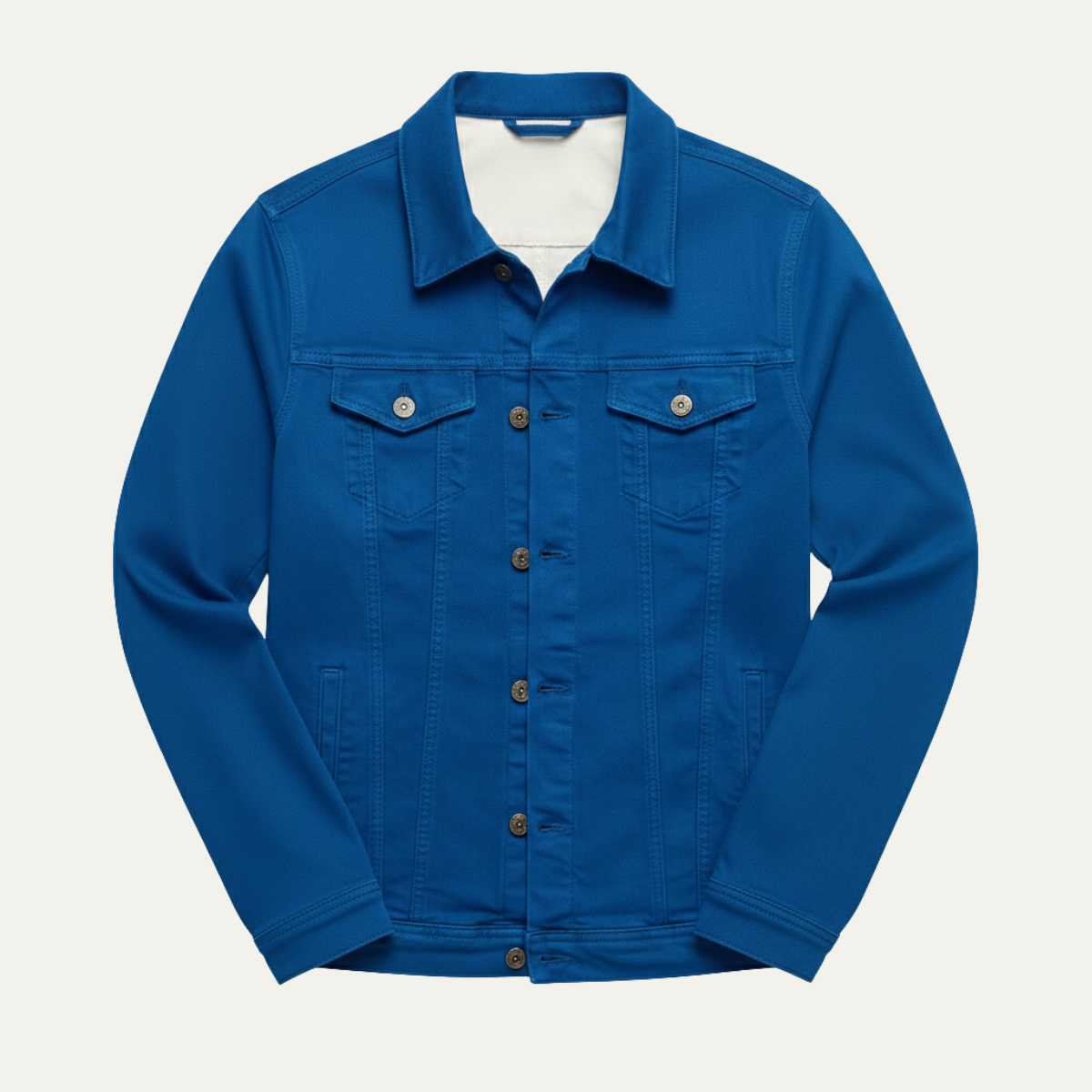 The Redstone Men’s Classic Slim Fit Vintage Denim Jacket