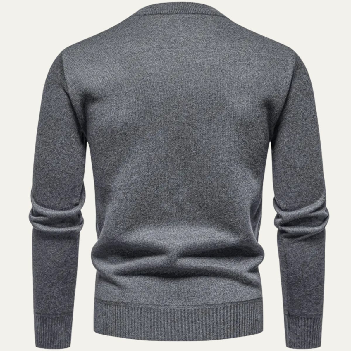 The North Ridge Men’s Warm Diamond Pattern Crew Neck Knit Sweater
