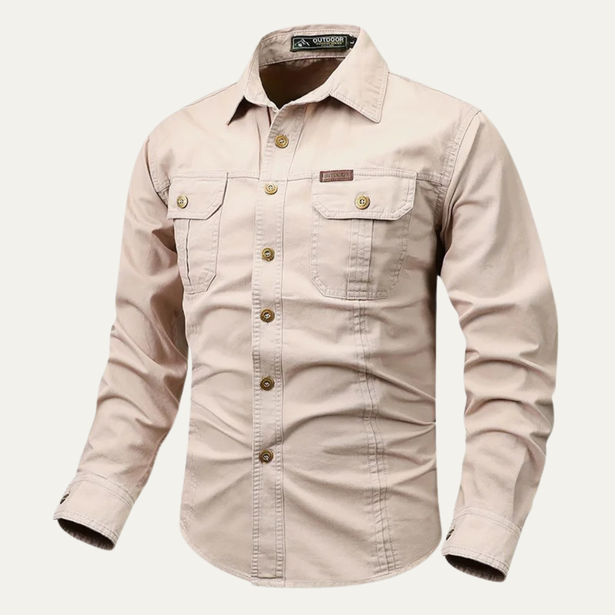 The Norcia Men’s Military Tactical Shirt with Pockets