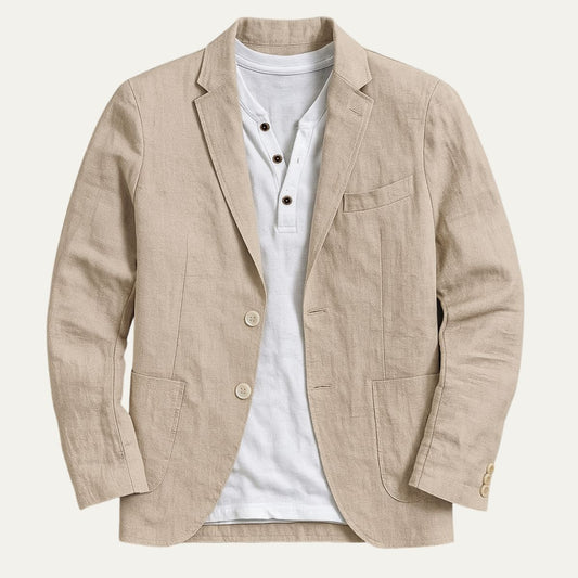 The Riviera Cotton Summer Blazer - Wedding Guest Men - Formal Occasions