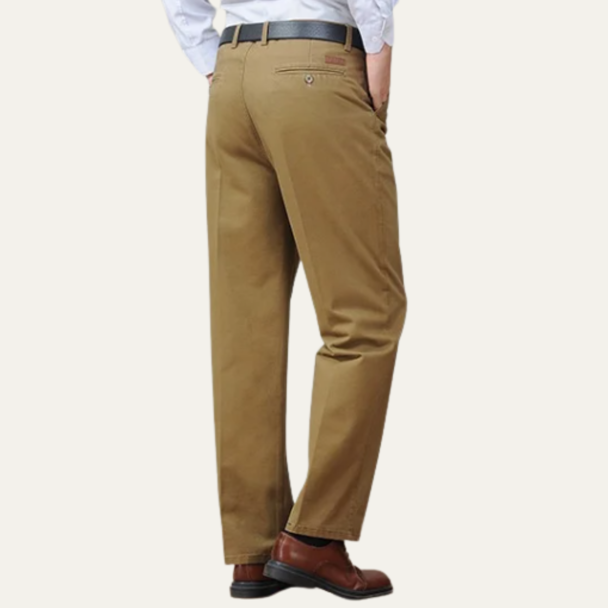 The Silverlawn Men’s 100% Cotton Double Pleated Pants