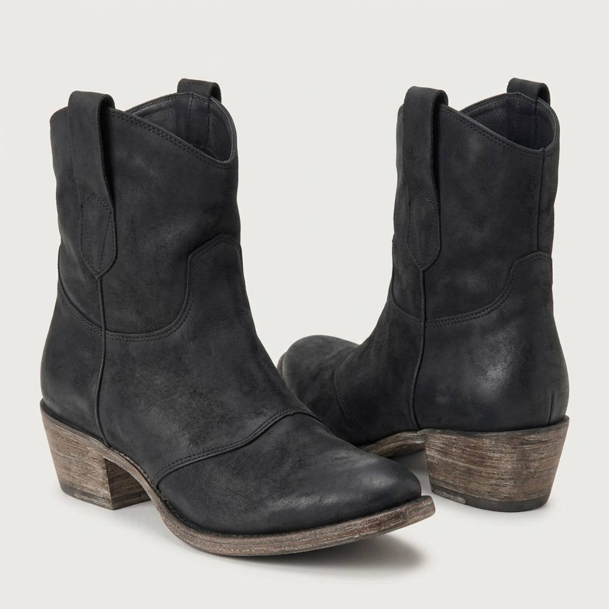 Women's Vintage Western Ankle Boots