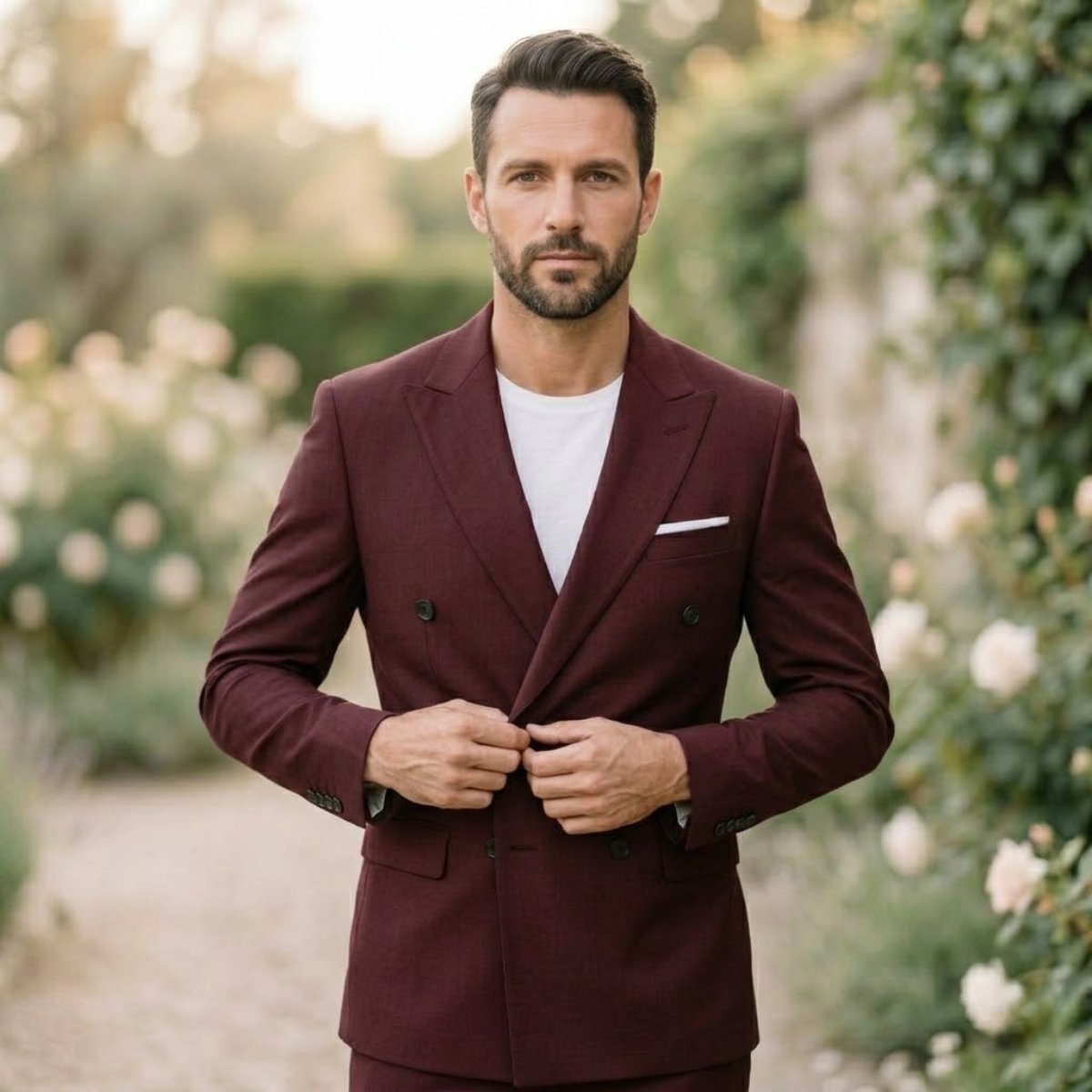 The Caldwell Men’s Lightweight Slim Fit Blazer Suit - Wedding Guest