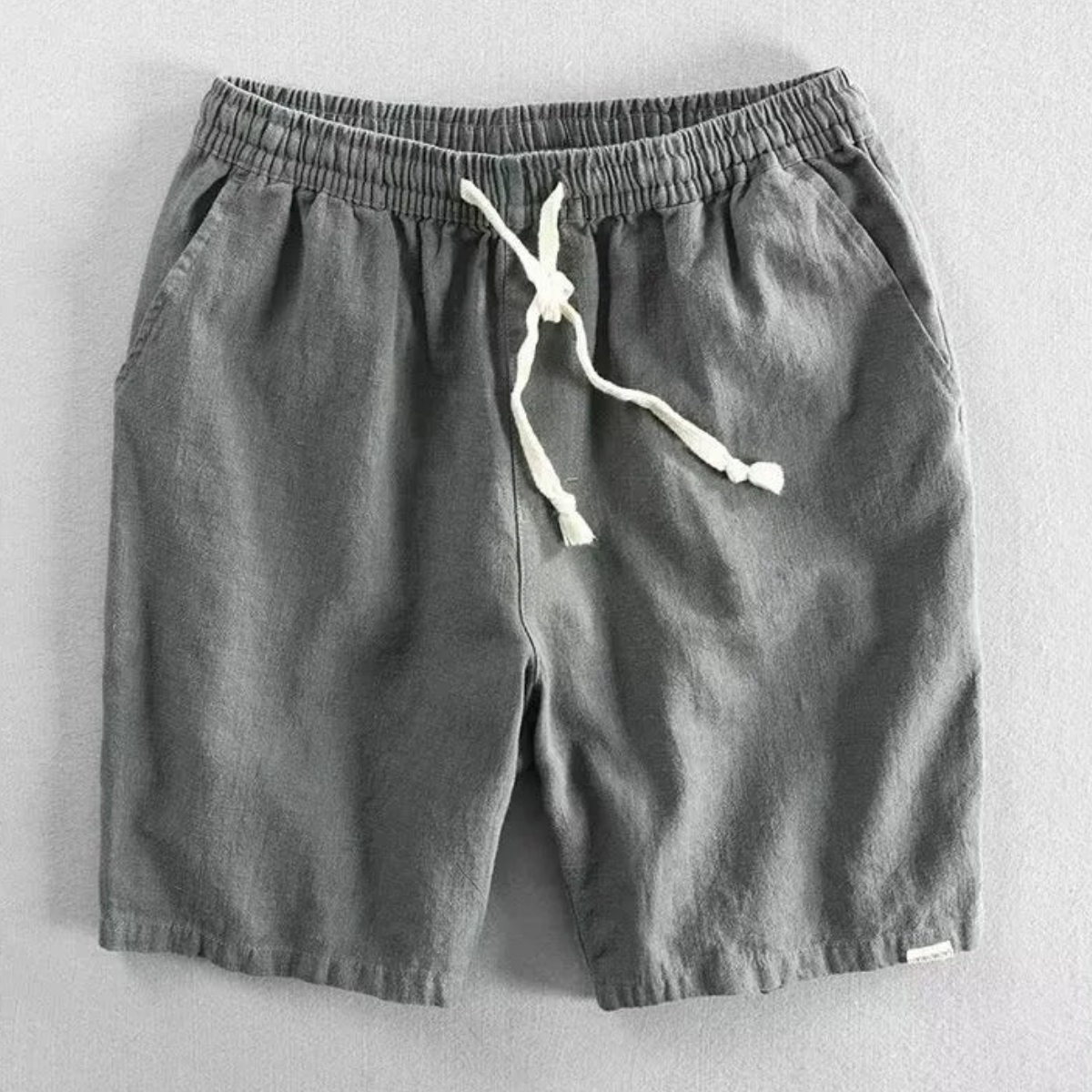 The Treviso Men's Lightweight Linen Drawstring Shorts
