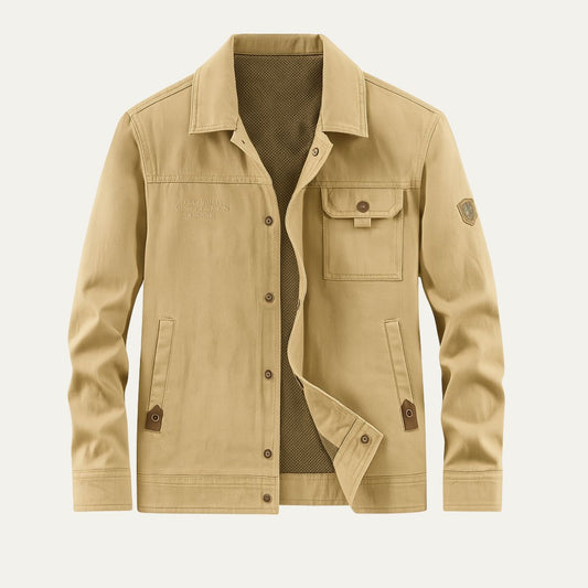 The Ranger Tactical Cargo Jacket for Men — Waterproof & Multi-Pocket Design