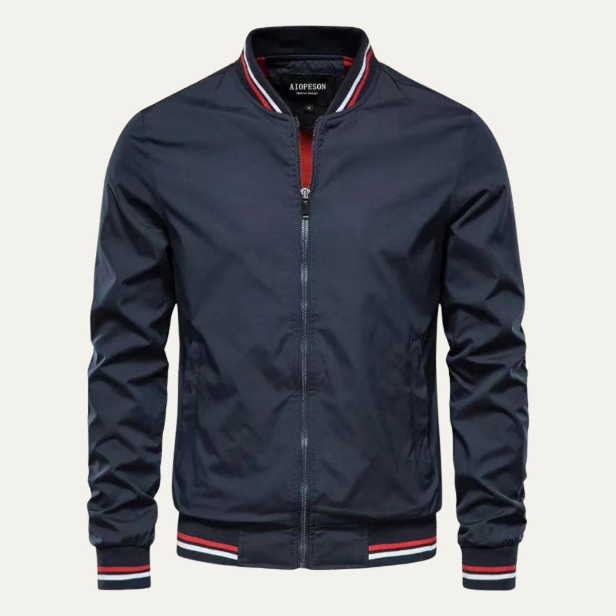 The Rosegate Men’s Soft Lightweight Slim Fit Windproof Jacket