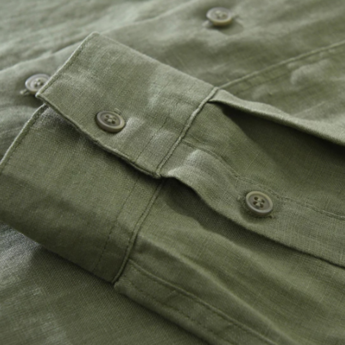 The Greenmeadow Men’s 100% Linen Casual Summer Shirt