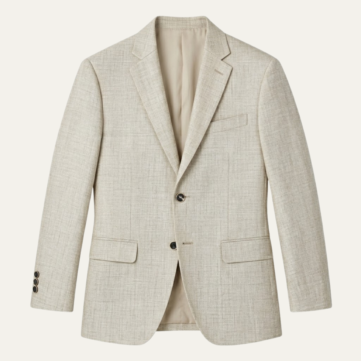 The Brenton Men's Smart Casual Slim Fit Cotton Blazer - Wedding Guest