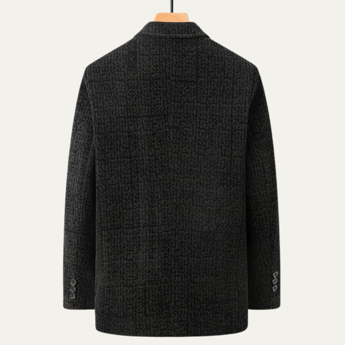The Crosswood Men’s Chenille Single Breasted Business Casual Blazer