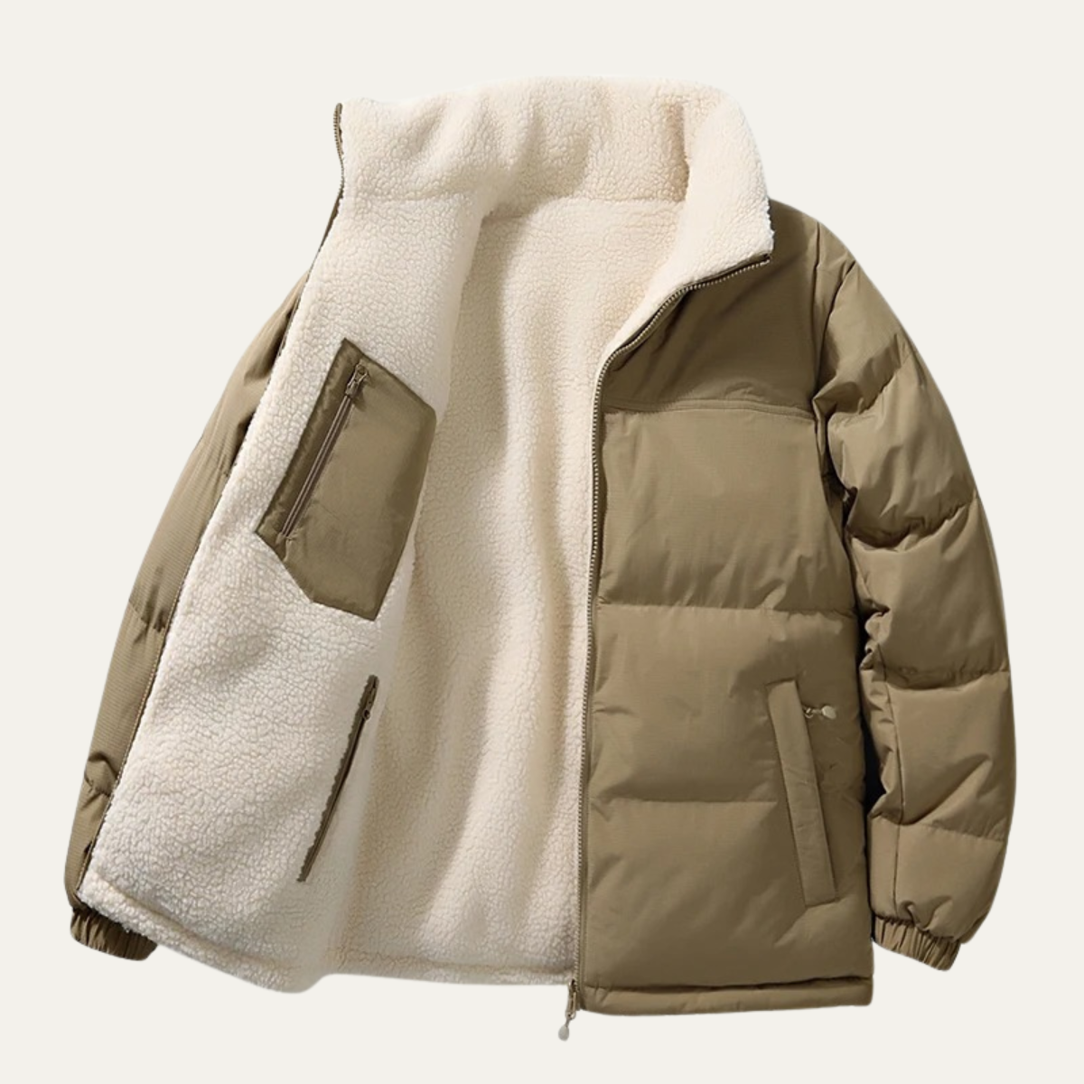 The Ancona Men's Double sided Warm Cotton Coat