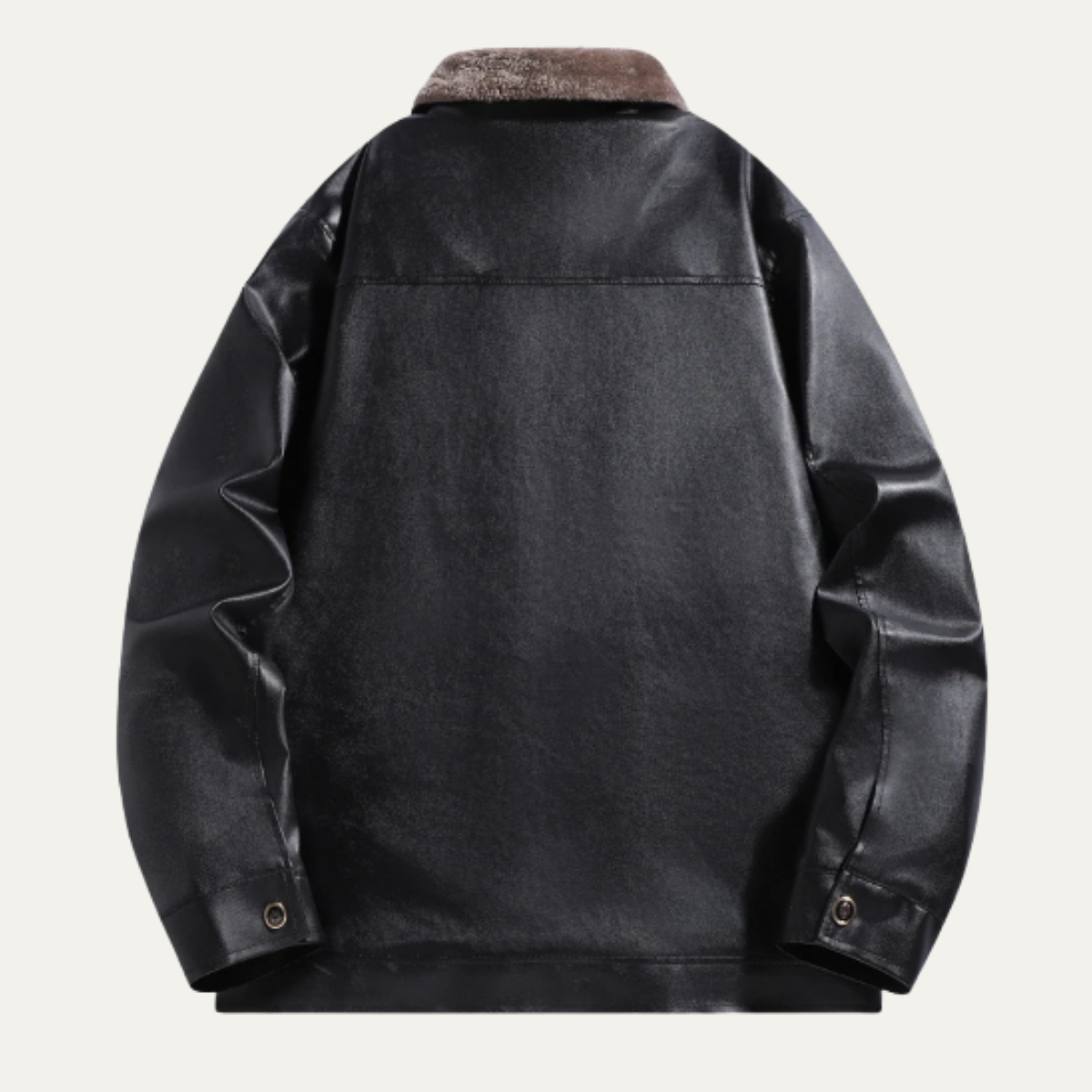 The Ragusa Men’s Winter Thick Fleece Lined Warm Casual Zip Jacket