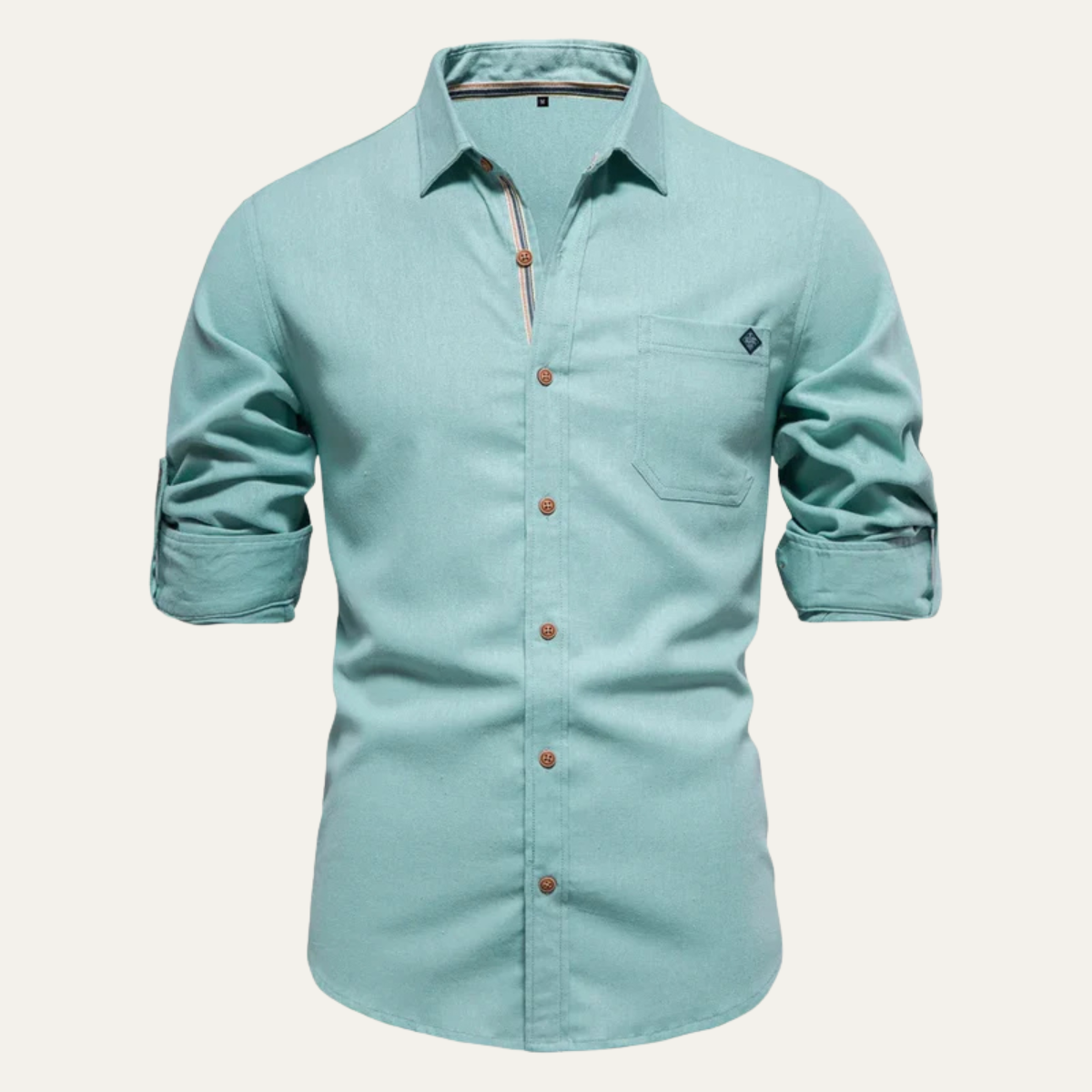 The Ashland Men’s Retro Cotton Button Up Shirt