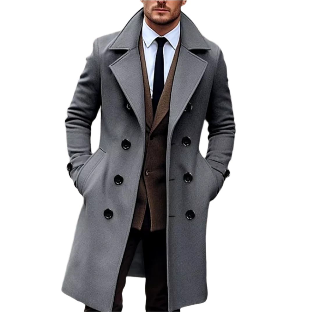 The Sirmione Casual Trench Coat for Men