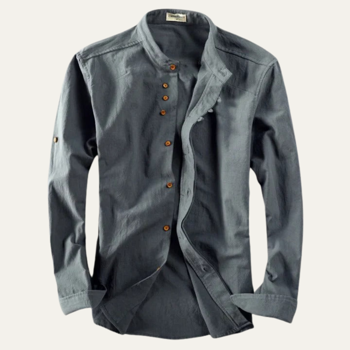 The Malibu Men's Breathable Linen Collar Shirt