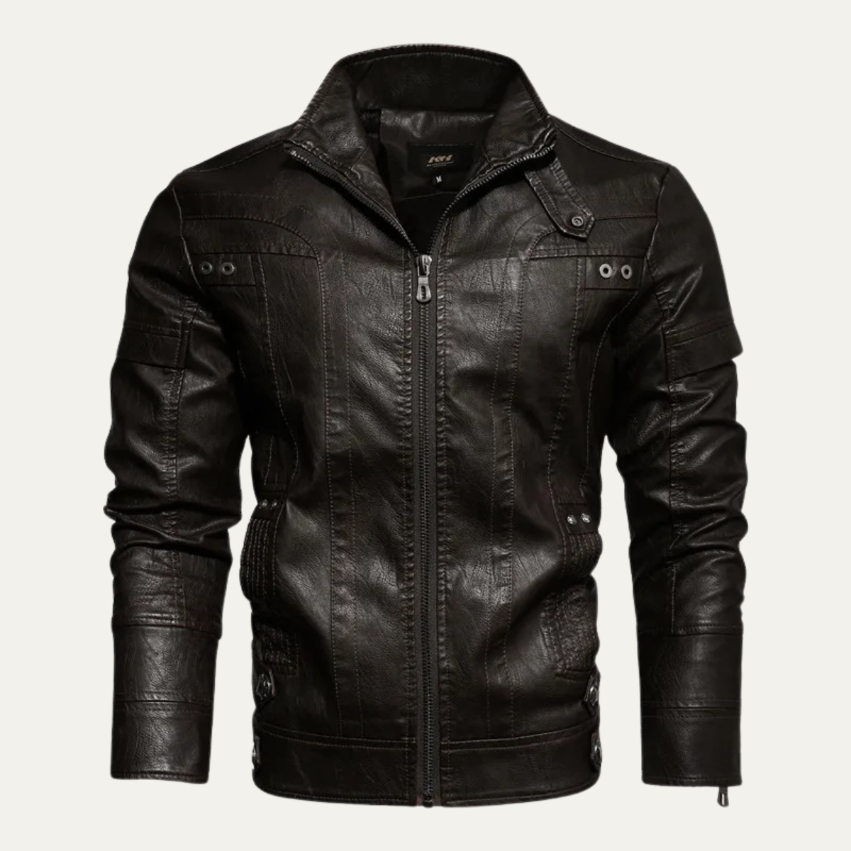The Cranford Men’s Slim Fit Trendy Biker Jacket