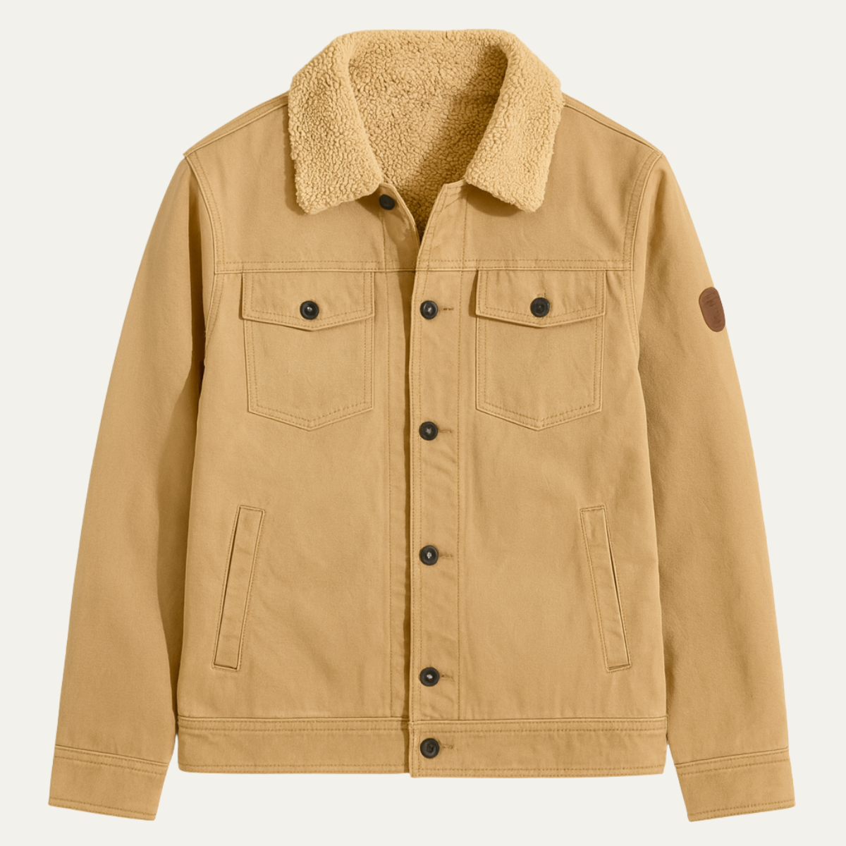The Montrose Men's Warm Fleece Sherpa Jacket