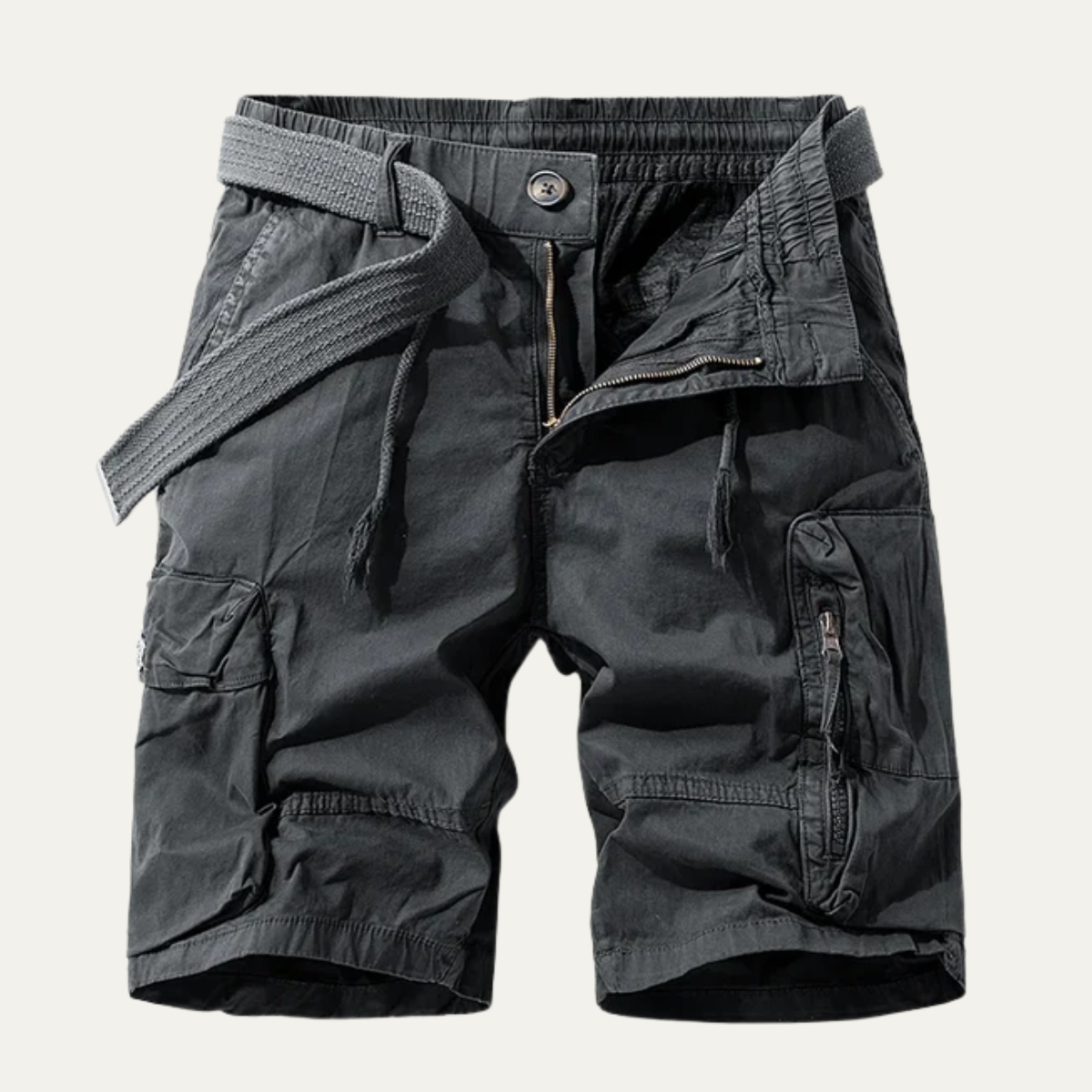 The Whitlock Men’s Casual Utility Cotton Cargo Shorts
