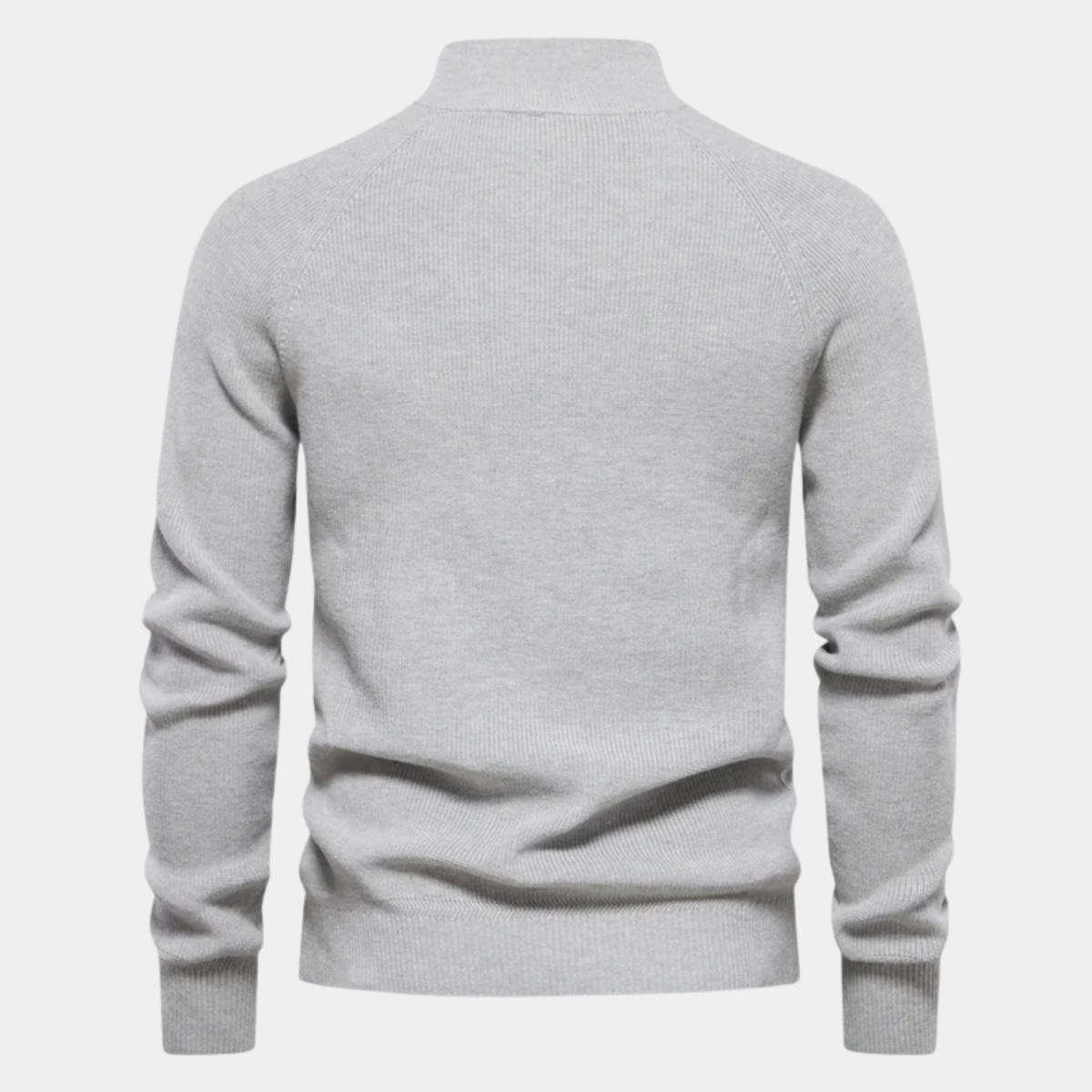 The Lignano Men’s Cotton Knit Smart Casual Quarter Zip Sweater