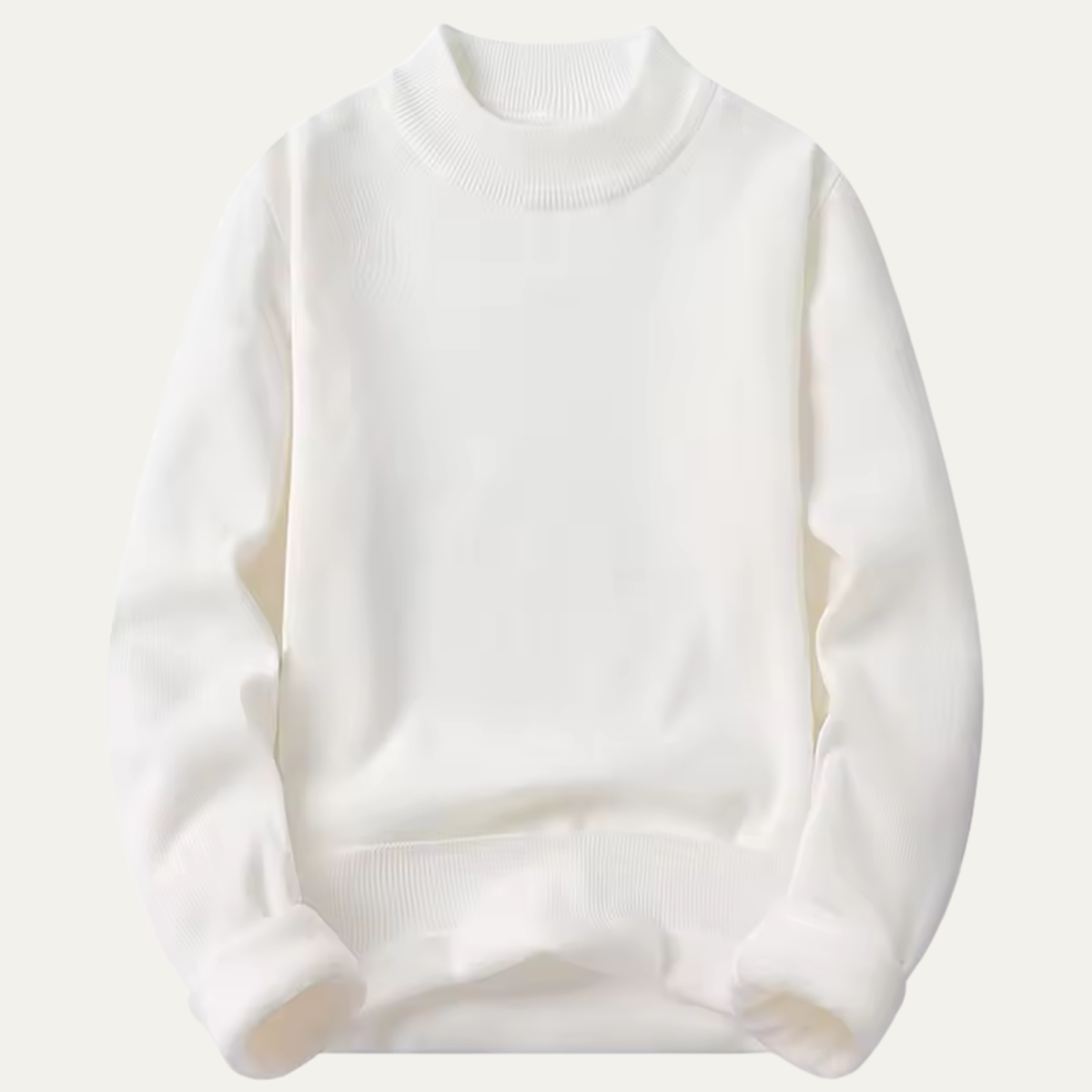 The Portsmouth Men's Casual Fleece Lined Crew Neck Sweater