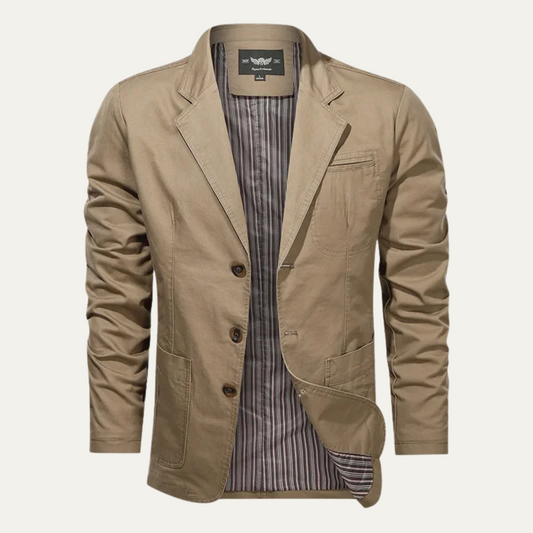 The Prestbury Men's Casual Lightweight Cotton Blazer - Wedding Guest