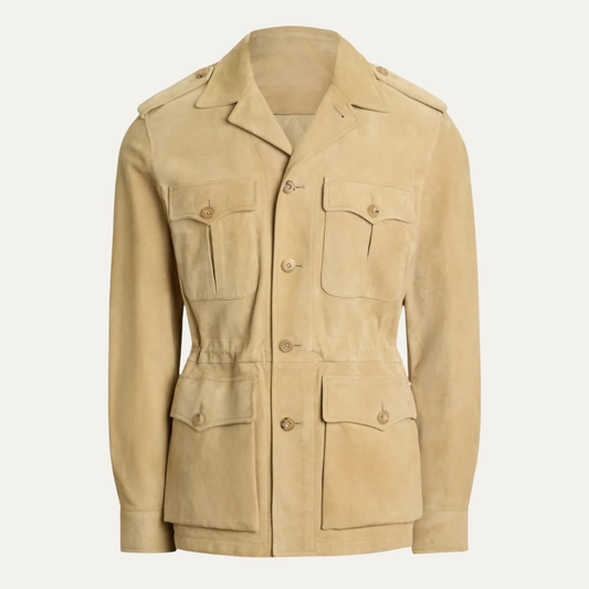 The Surrey Men’s Classic Suede Field Business Jacket