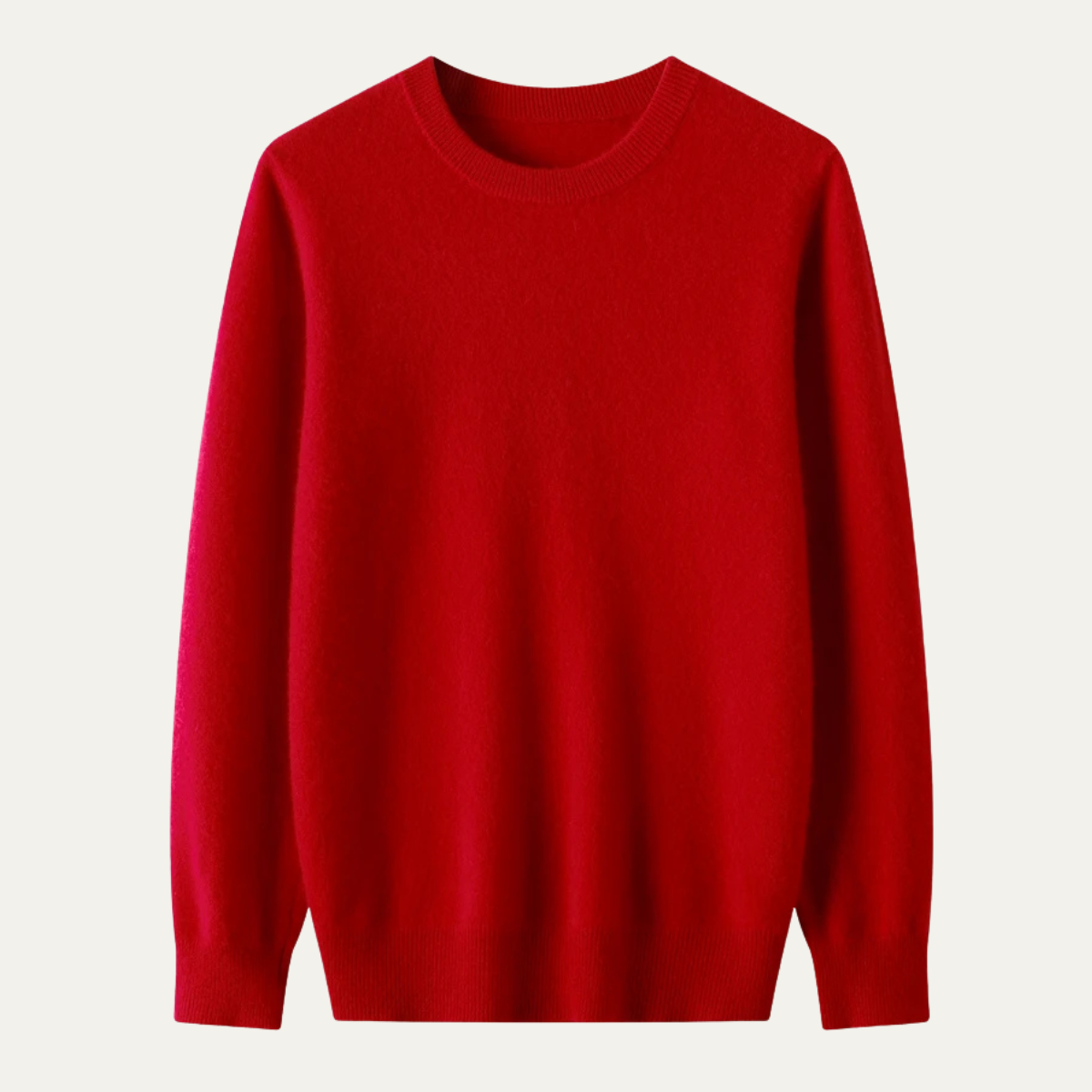 The Porto Santo Men’s Elegant Merino Wool O Neck Winter Sweater