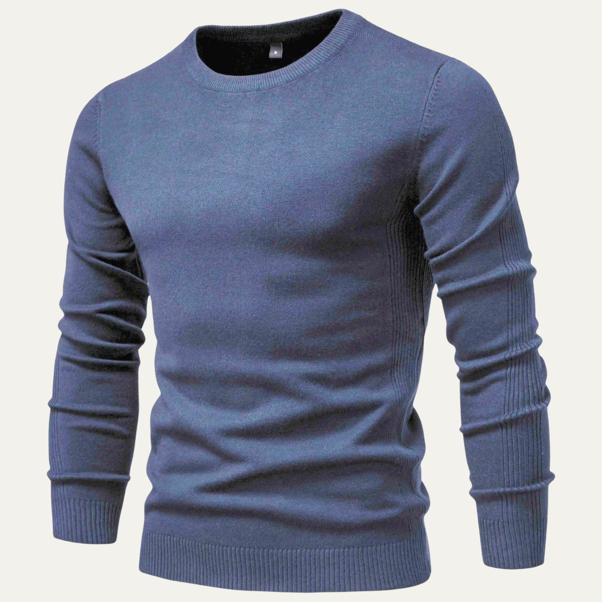 The Soverato Men’s Trendy Winter Crewneck Knitted Sweater