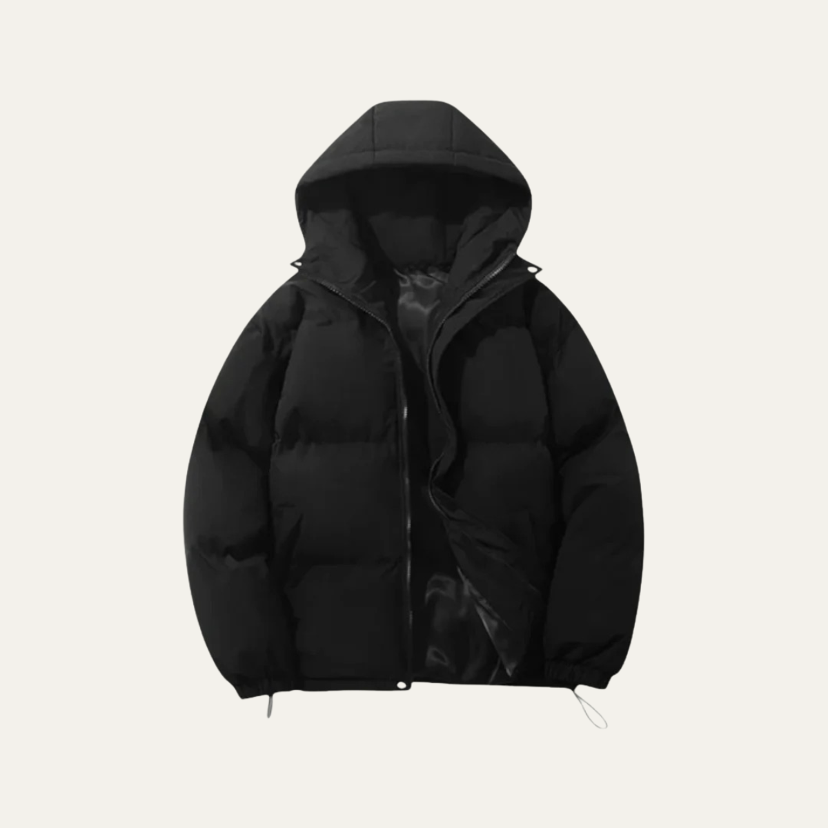 The Tallinn Men's Hooded Puffer Jacket - Waterproof Down Winter Coat
