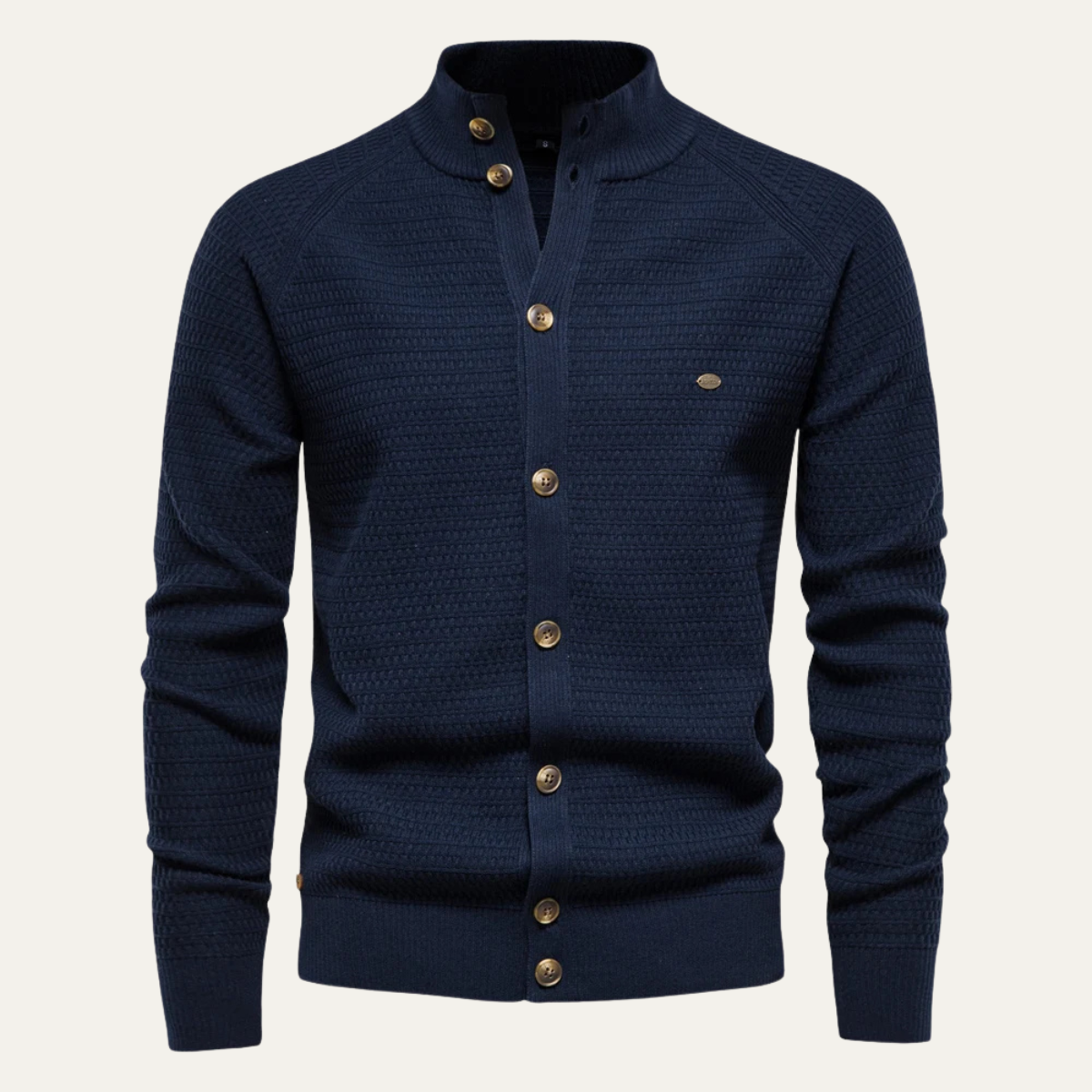 The Avellino Men's Knitted Winter Buttoned Cardigan