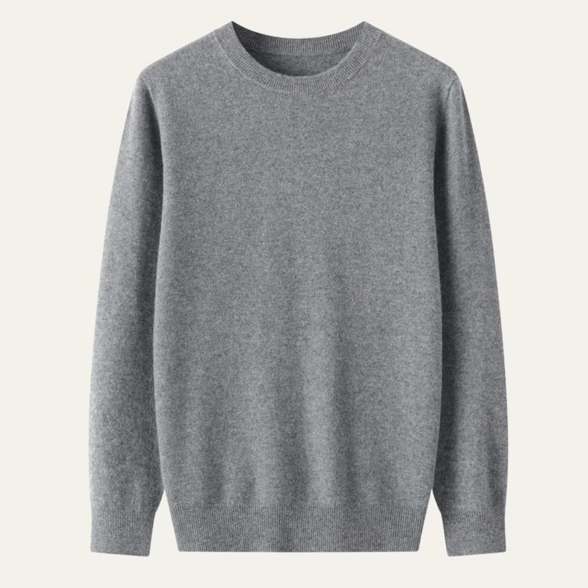 The Cascais Men’s Trendy Merino Wool O Neck Winter Sweater