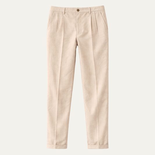 The Windfield Men’s Slim Fit Lightweight Linen Dress Pants