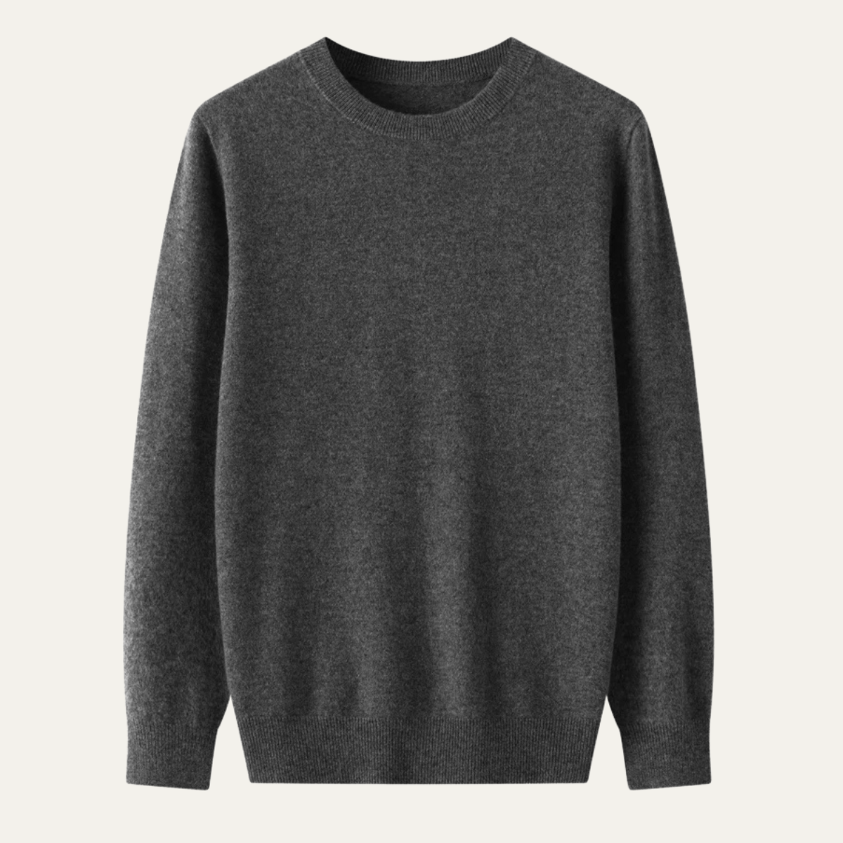 The Cascais Men’s Trendy Merino Wool O Neck Winter Sweater