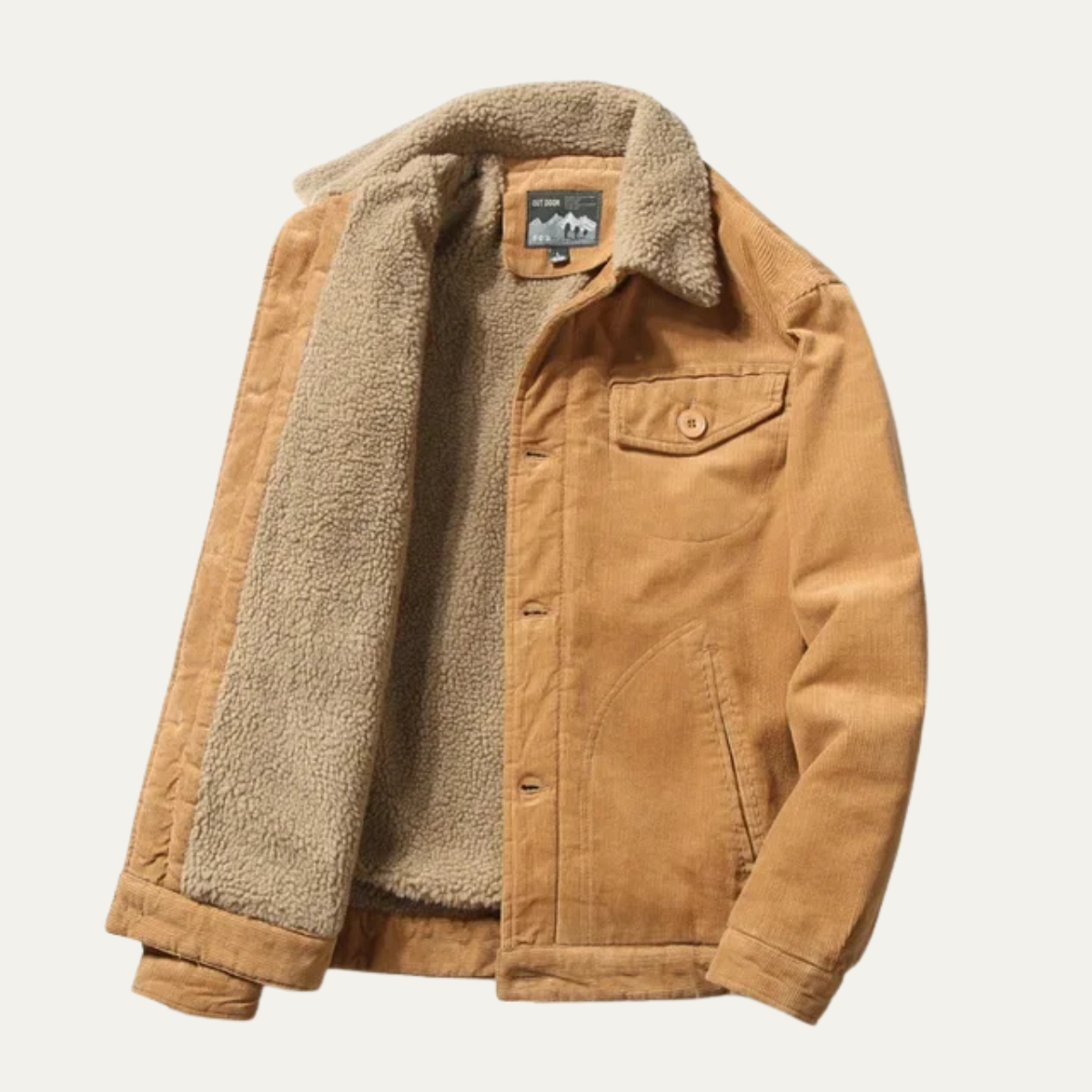 The Eversley Men's Corduroy Warm Winter Jacket