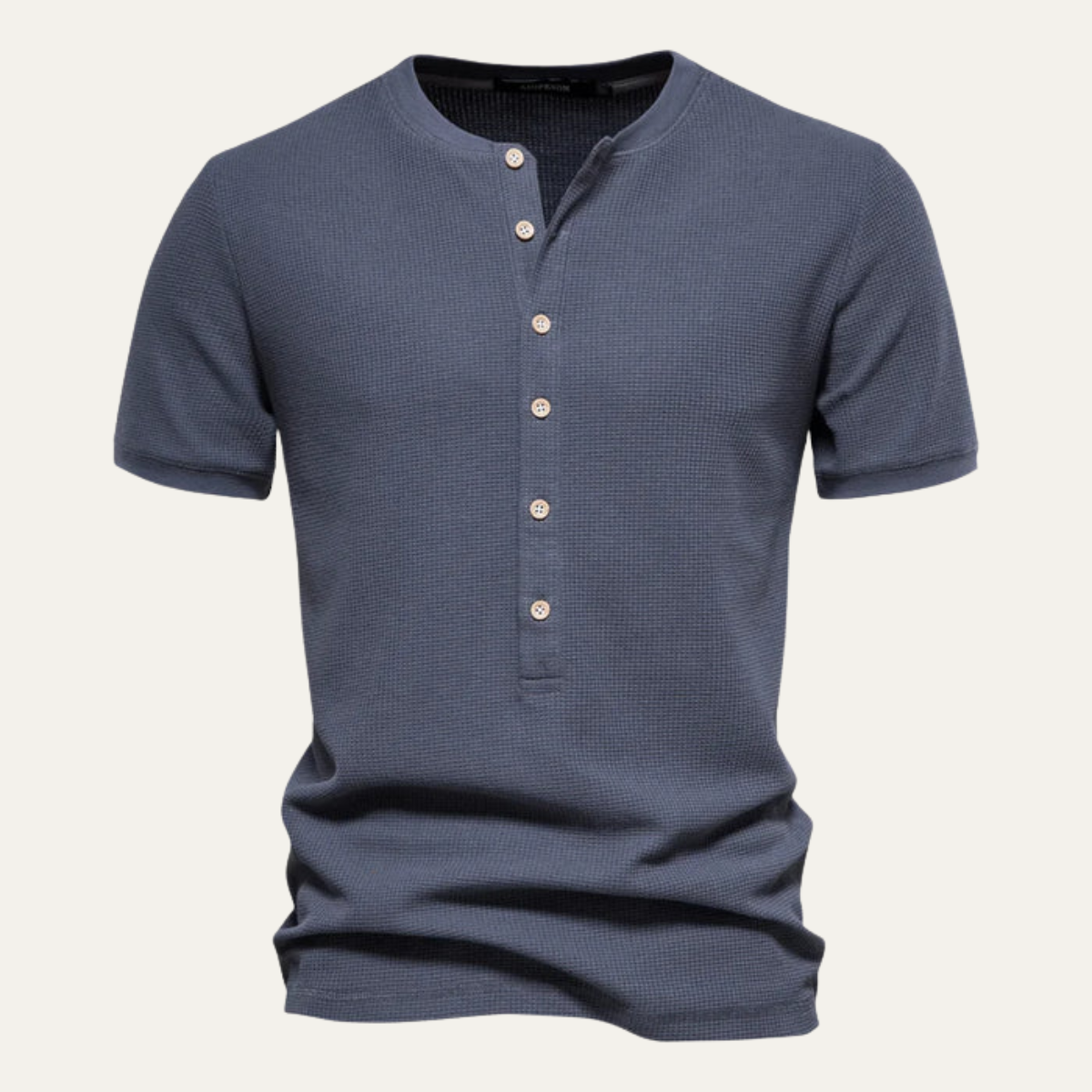The Radnor Men’s Henley Cotton Button Placket T Shirt