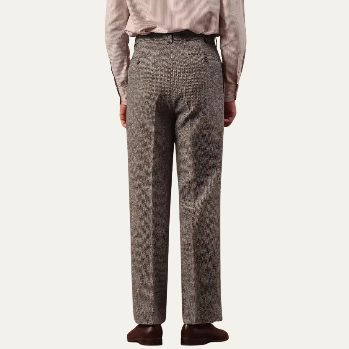 The Fairchild Men's Elegant Tailored High Waist Pleated Pants