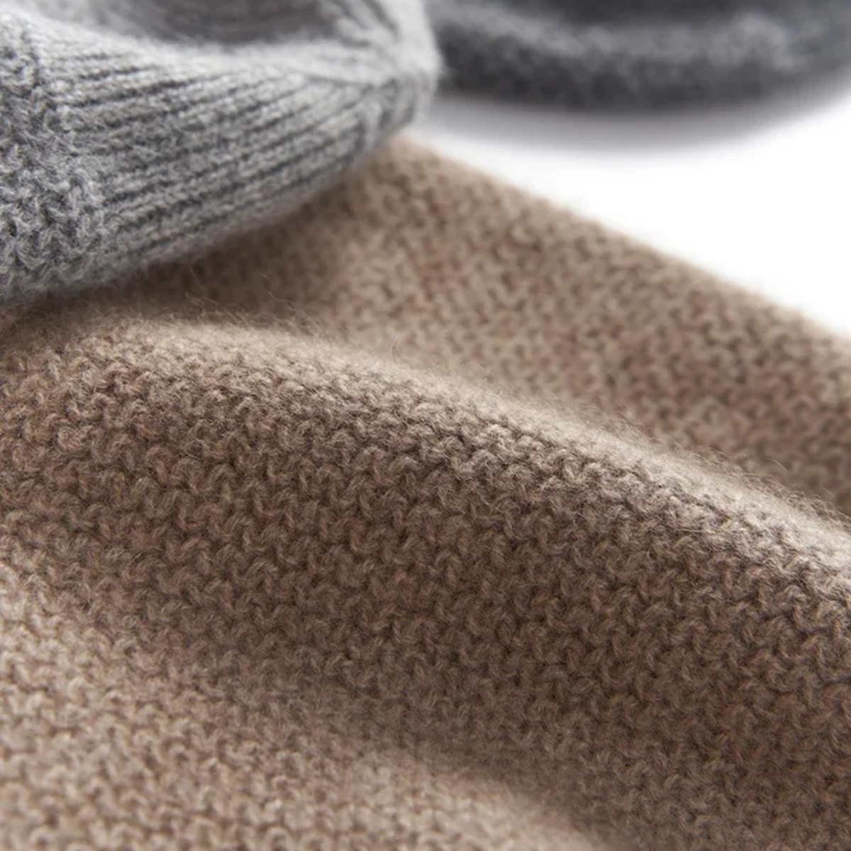 The Thornton Men’s Warm Ribbed Knit Beanie Hat
