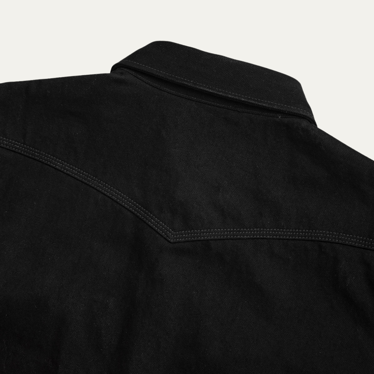 The Bologna Men’s Black Denim Streetwear Shirt