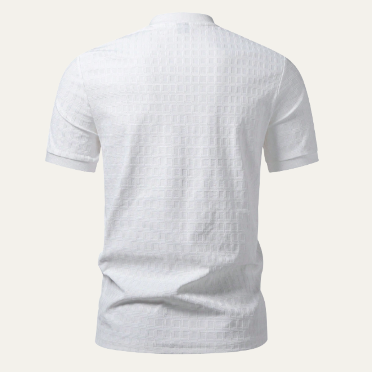 The Oakridge Hill Men’s Classic Textured Summer Polo Shirt